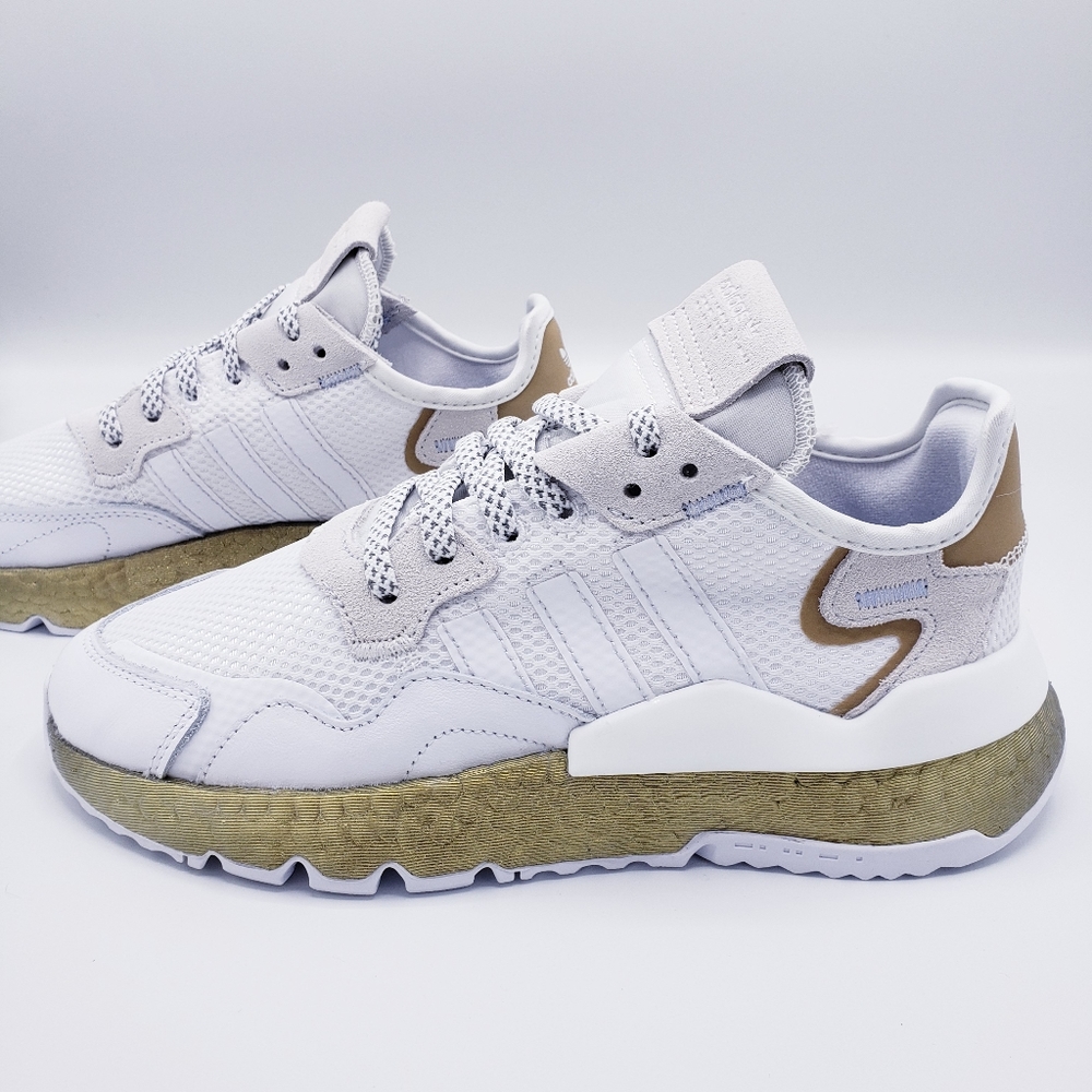 Adidas Originals Nite Jogger White & Gold